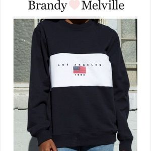 Brandy Melville Erica Los Angeles Sweatshirt